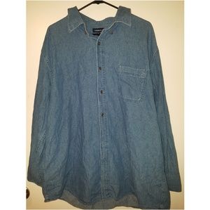 Craft & Barrow: Stylish Blue Button Up 🖤